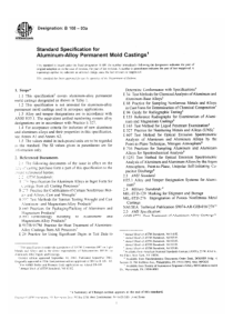 ASTM-B108-铝合金铸件美国标准