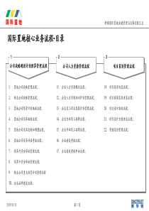 国际置地关键管理与业务流程final(修