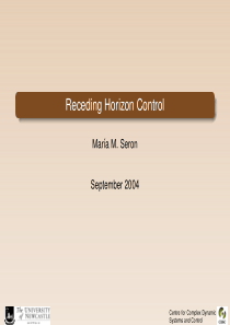 滚动时域控制原理-Receding-Horizon-Control-principle