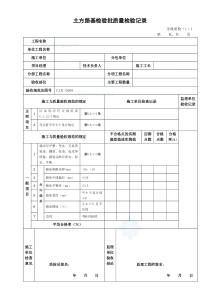 市政道路工程检验批质量检验记录表格_secret