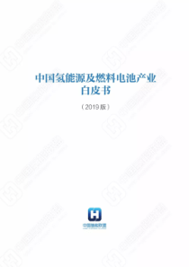 2019中国氢能源及燃料电池产业白皮书全文