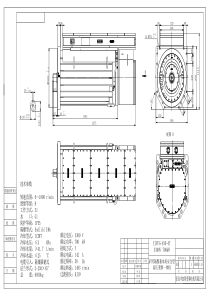 变频一体机YJVFG4504T3300V700KW一体机外形安装尺寸矮机身