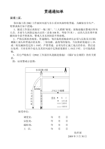 2902回风道贯通通知单