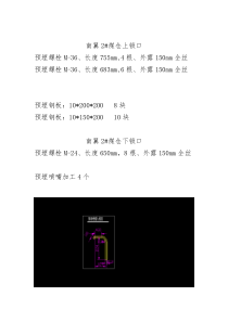 南翼2煤仓预埋件