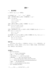 初一英语语法知识点总结