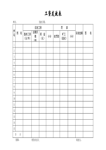 工资发放表格式范本