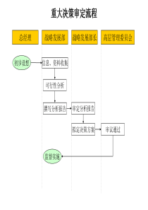 建材行业-重大决策审定流程