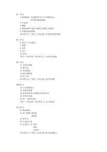 人教版初中语文八年级上册电子课本