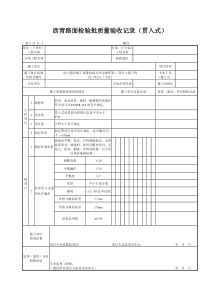 5.24.8-3沥青路面检验批质量验收记录(贯入式)