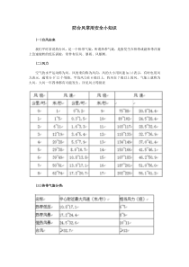 防台风常用安全小知识