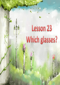 新概念第一册lesson-23-24