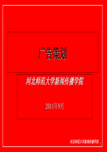 新编文档-广告策划课件-精品文档