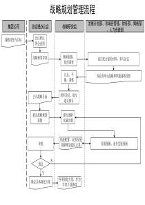 战略规划管理流程