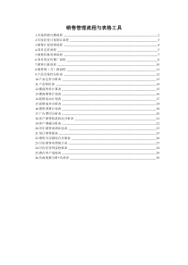 房地产销售管理流程与表格工具[1]