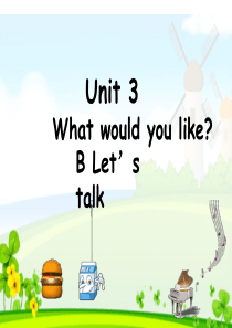 PEP五年级上册Unit3-B-lets-talk