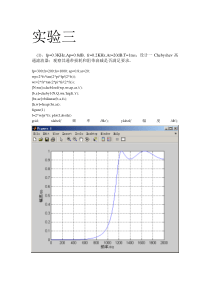 MATLAB实验