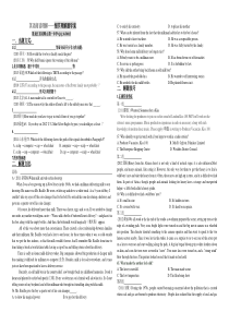 高考阅读理解学案(公开课)细节理解题