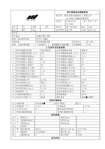 GY0365E5302透平凝液换热器数据表1版2013328