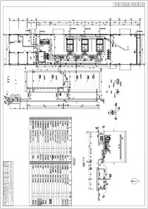 呼兰污泥浓缩脱水间及污泥贮池工艺图一