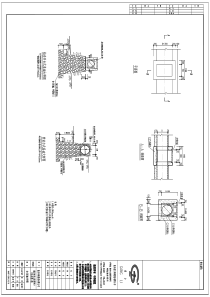 截污管网施工图A2WWT072016SPS78台式基础大样图