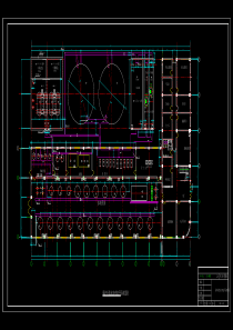 某电厂锅炉补给水处理系统锅炉补给水处理室平面布置图dwg20190317204501