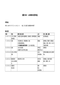 晚会流程