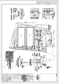 电气自控施工图电气专业A2WWT072016SDQ07污水处理厂配电总平面图