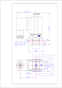 电磁阀设计图