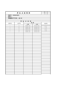 石柱县11个污水处理厂勘界成果长江勘测设计院11个污水处理厂11个污水处理厂石柱县中益乡污