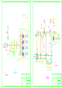 粗格栅及提升泵房设计图