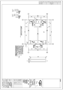 结构施工图A2WWT072016SGS08格栅调节池平面及配筋图