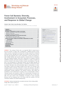 32ForestSoilBacteriaDiversityInvolvementin