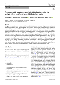 62Photoautotrophicorganismscontrolmicrobialab