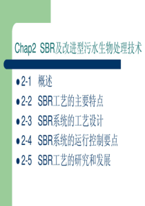 5111SBR及改进型污水生物处理技术40