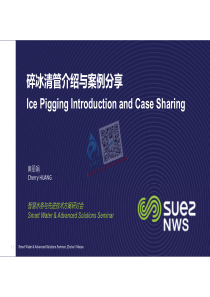 20180722智慧水务资料包05智慧管网14碎冰清管介绍与案例分享黄丽娟