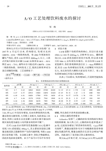 AO工艺处理饮料废水的探讨3763bfacdd3383c4bb4cd201