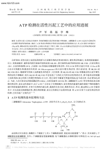 ATP检测在活性污泥工艺中的应用进展TextMark