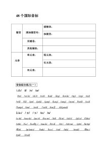 音标拼读练习(7)