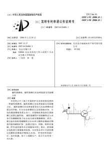 CN2007101204082磁性脱磷剂磁性脱磷污水处理装置及其除磷方法公开号1011257