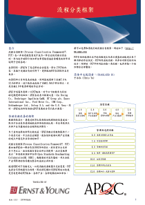 流程分类框架