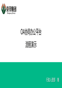 流程演示