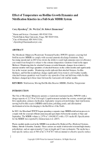 EffectofTemperatureonBiofilmGrowthDynamicsa