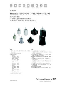 EH超声波液位计探头FDU90