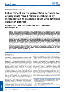 Enhancementonthepermeationperformanceofpolyimidemi