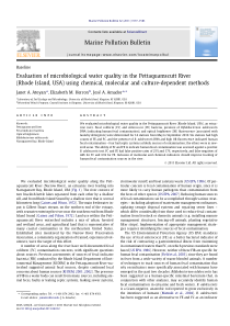 Evaluationofmicrobiologicalwaterquality