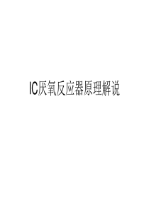 IC厌氧反应器原理解说精