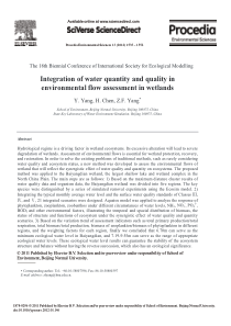 Integrationofwaterquantityandqualityin