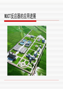 MUCT反应器的应用进展详解