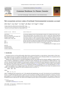 NetecosystemservicesvalueofwetlandEnvironmentaleco