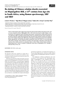 ReexaminationofMapungubweChineseceladonsherds